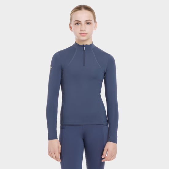 Young Rider Base Layer Dusk Blue