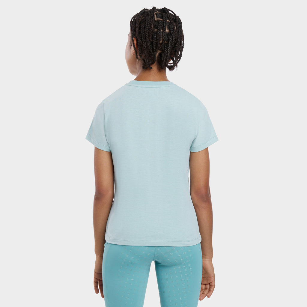 Young Rider Arianna T-Shirt Aqua