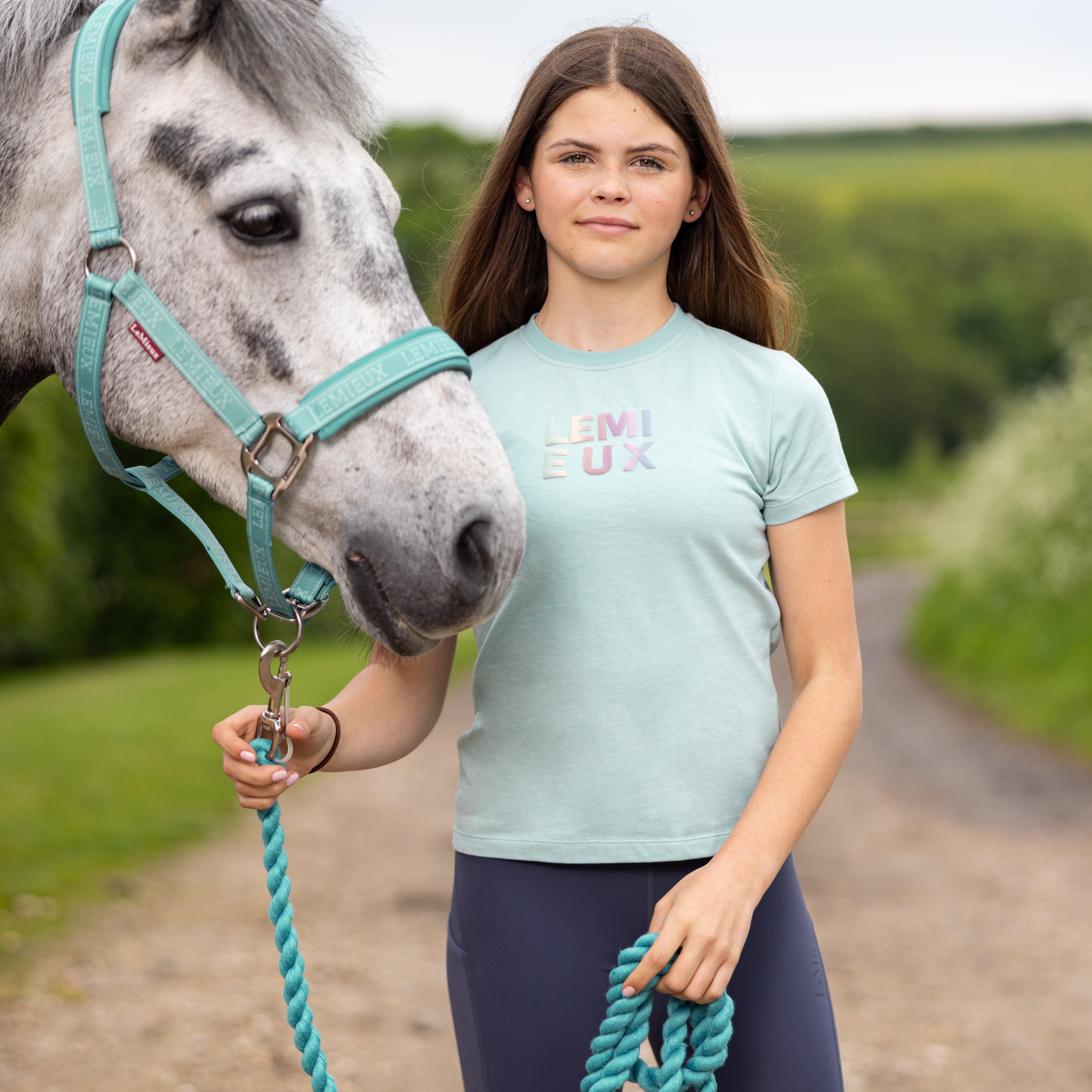 Young Rider Arianna T-Shirt Aqua