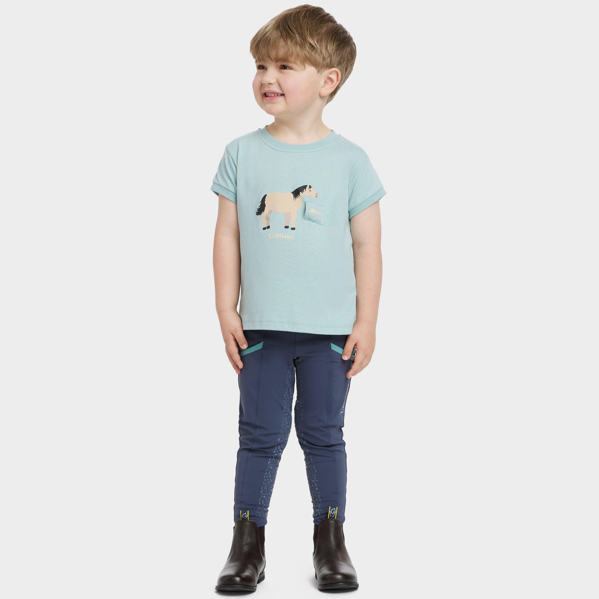 Mini Alex Tee Aqua