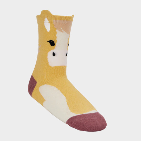 Kids Mini Character Socks 2 Pack Lemon