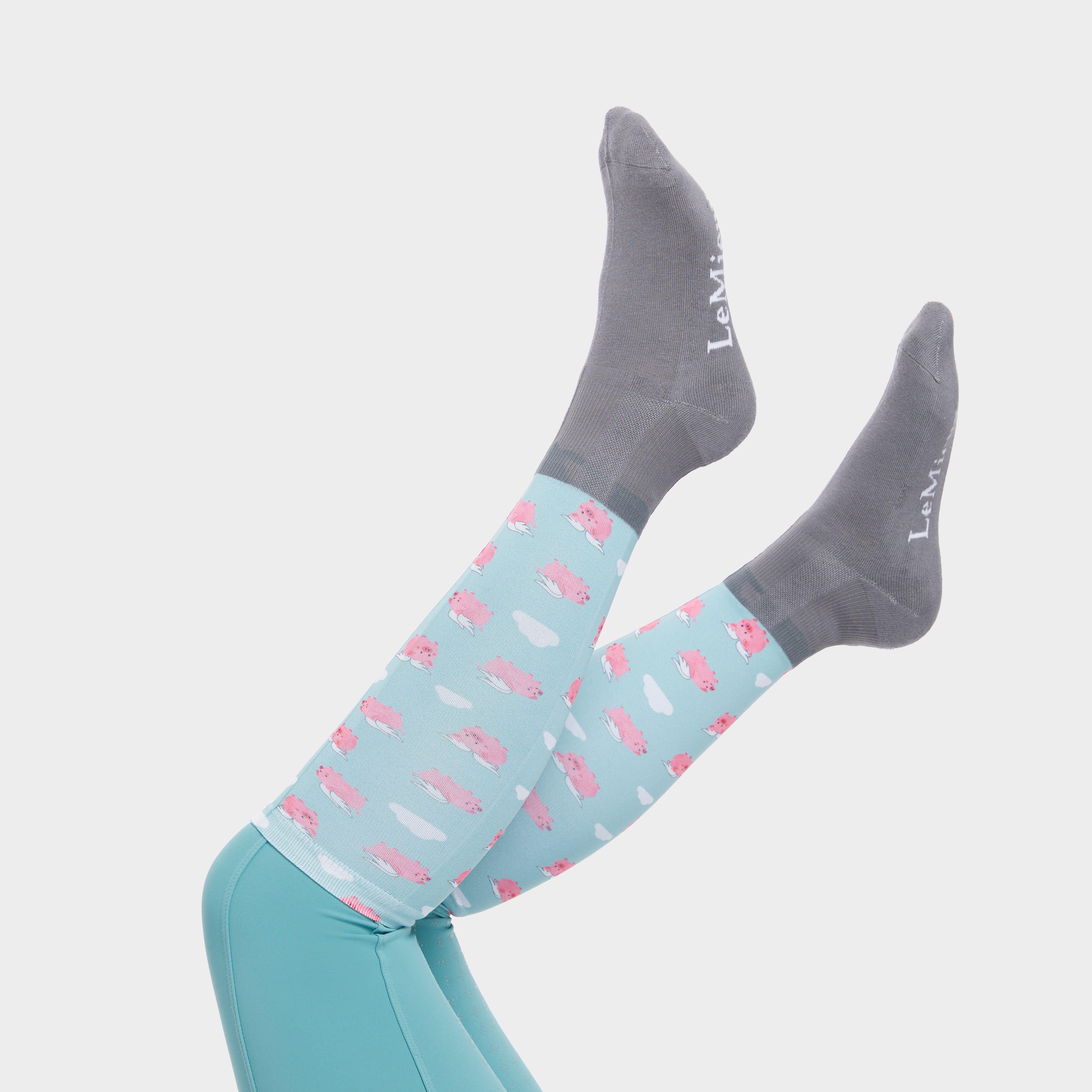 Junior Footsies Socks Flying Pig