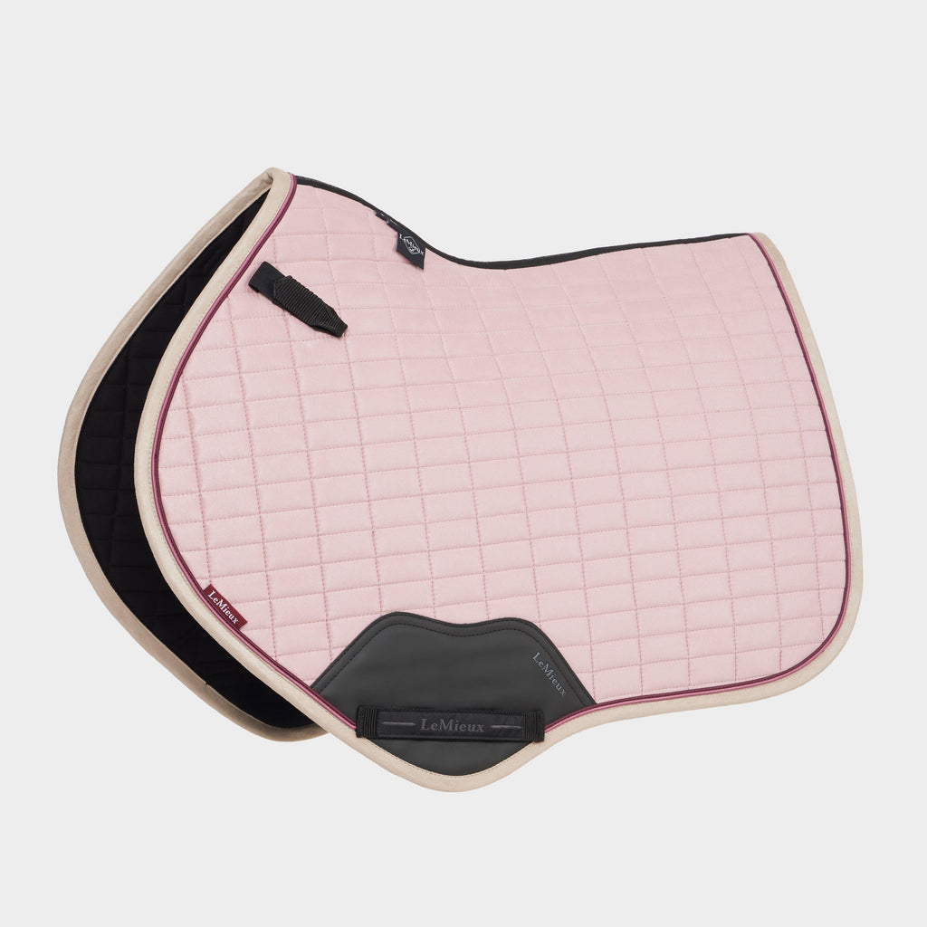 Suede Close Contact Saddle Pad Blossom