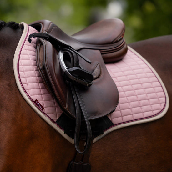 Suede Close Contact Saddle Pad Blossom