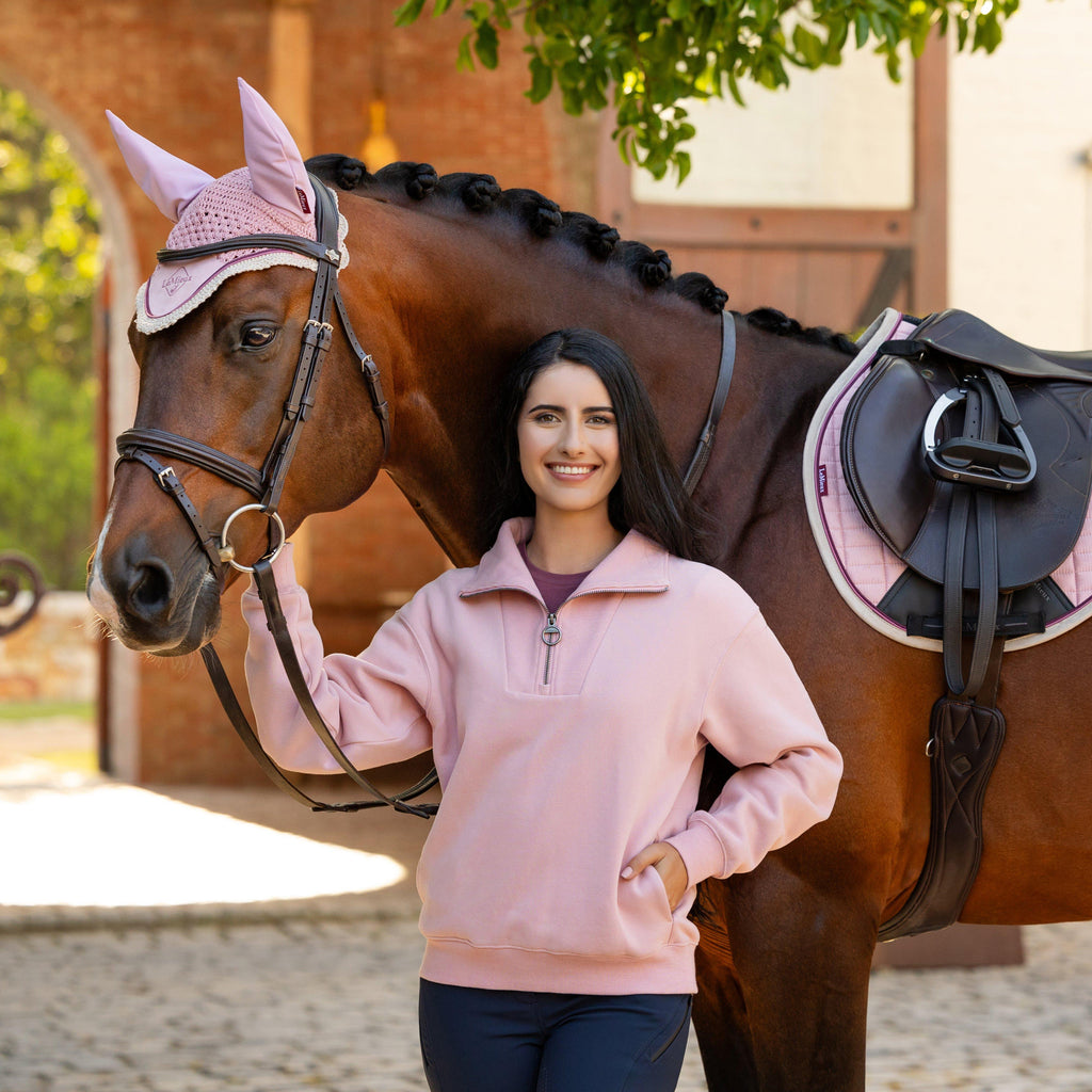 Suede GP Saddle Pad Blossom