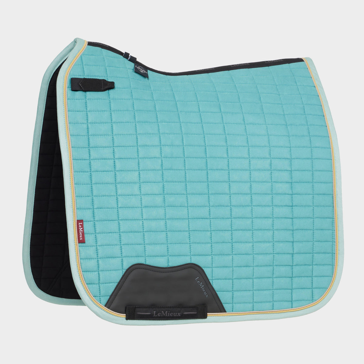 Suede Dressage Saddle Pad Lagoon