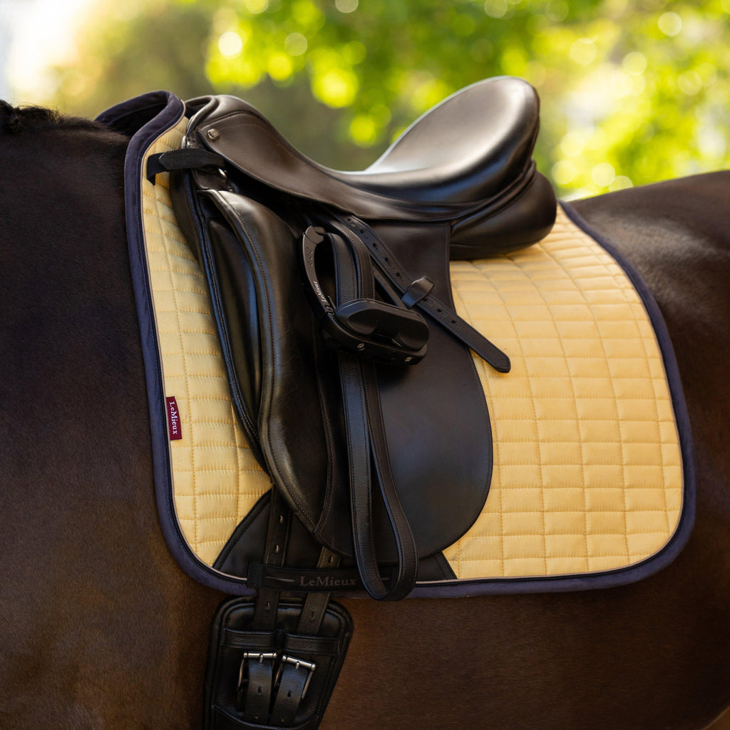 Suede Dressage Saddle Pad Mimosa