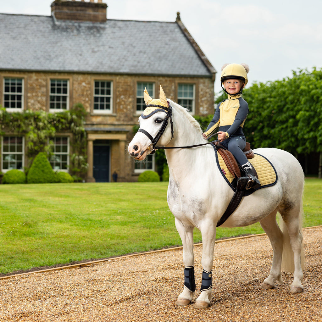 Mini Suede Close Contact Saddle Pad Mimosa