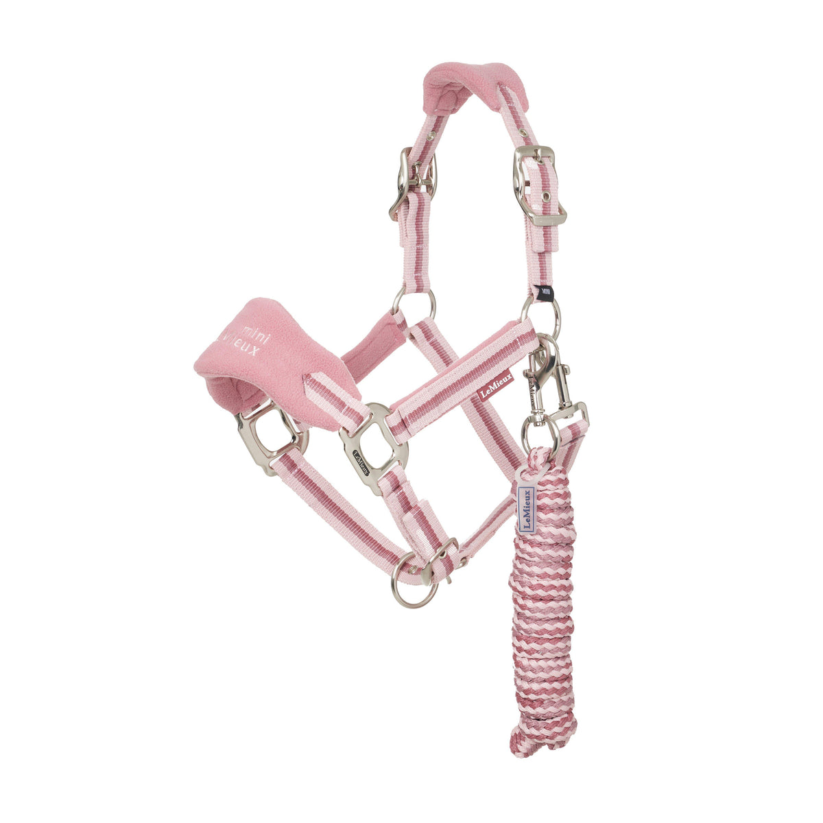 Mini Vogue Headcollar and Leadrope Peony
