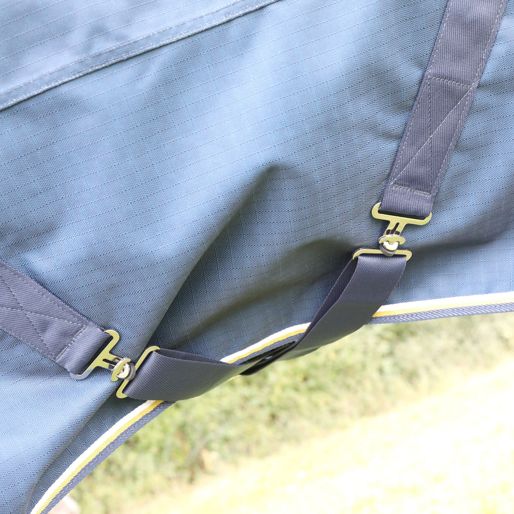 Highlander Plus Lite 0g Standard Neck Turnout Rug Navy