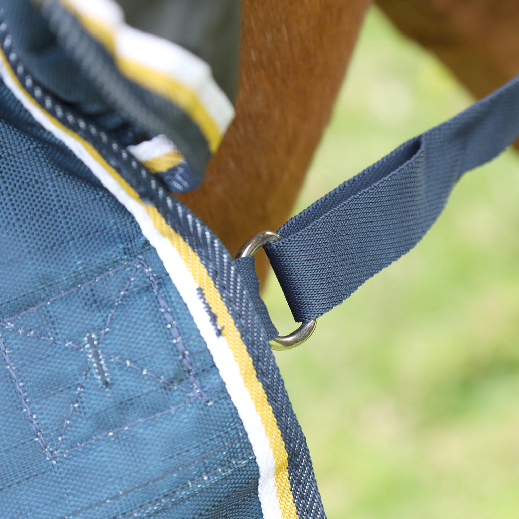 Highlander Plus Lite 0g Standard Neck Turnout Rug Navy