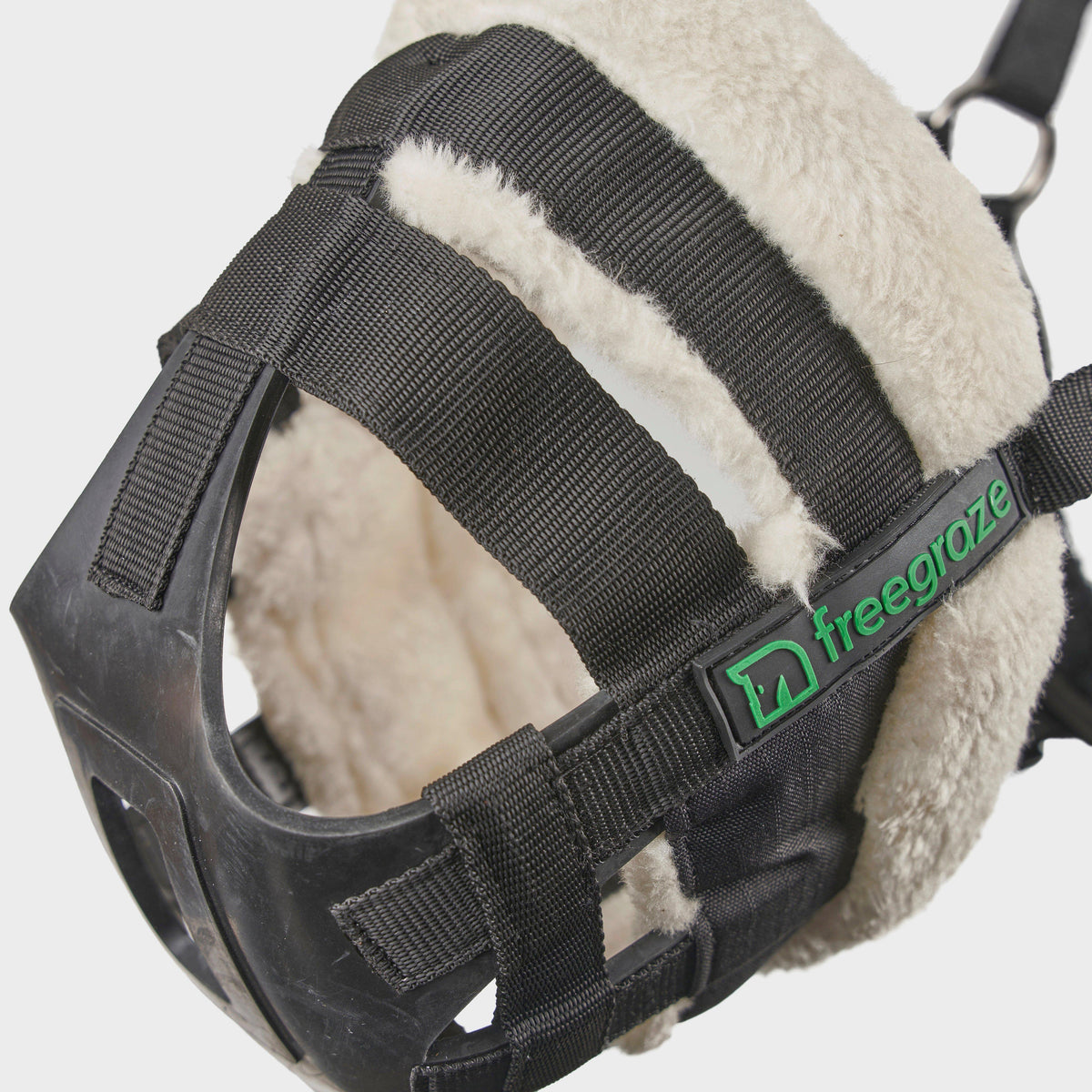 Deluxe Comfort Grazing Muzzle Black