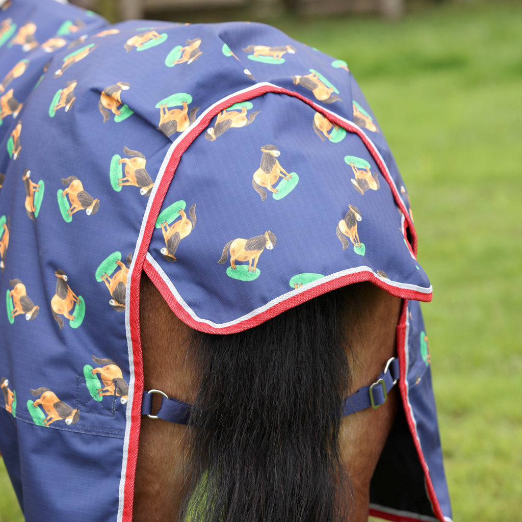 Winnie & Me Lite Turnout Rug Navy
