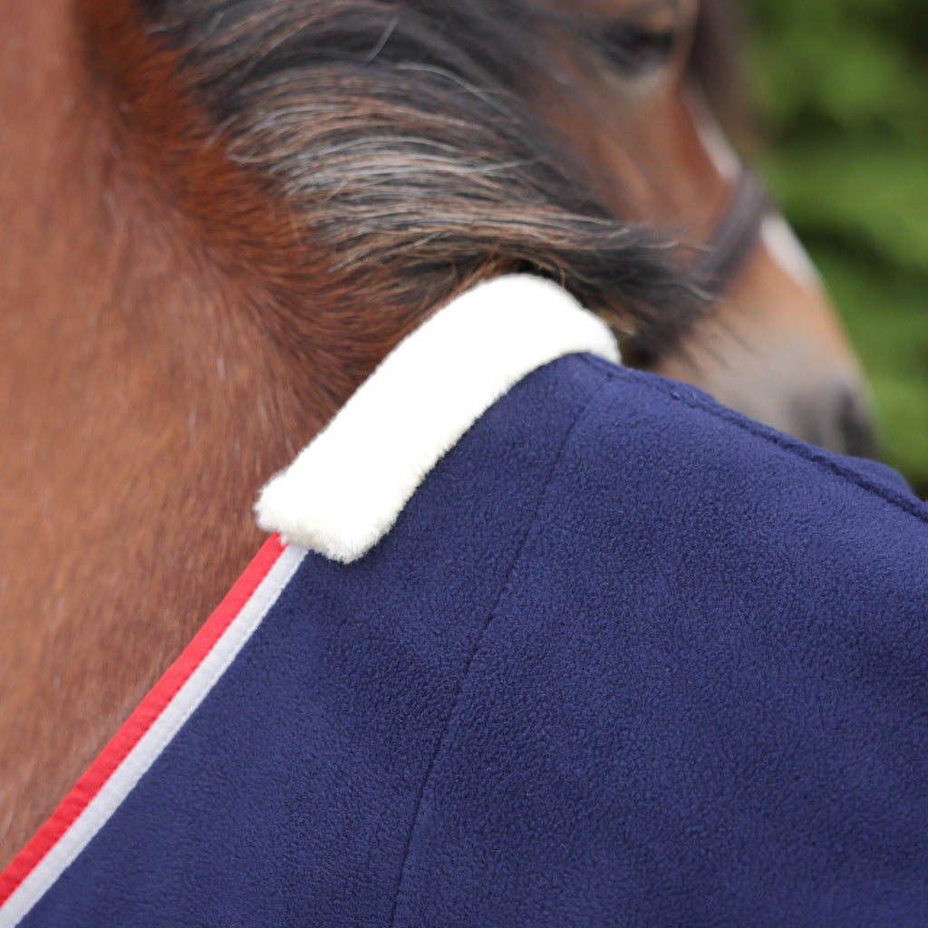 Winnie & Me Fleece Rug Navy