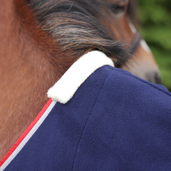 Winnie & Me Fleece Rug Navy