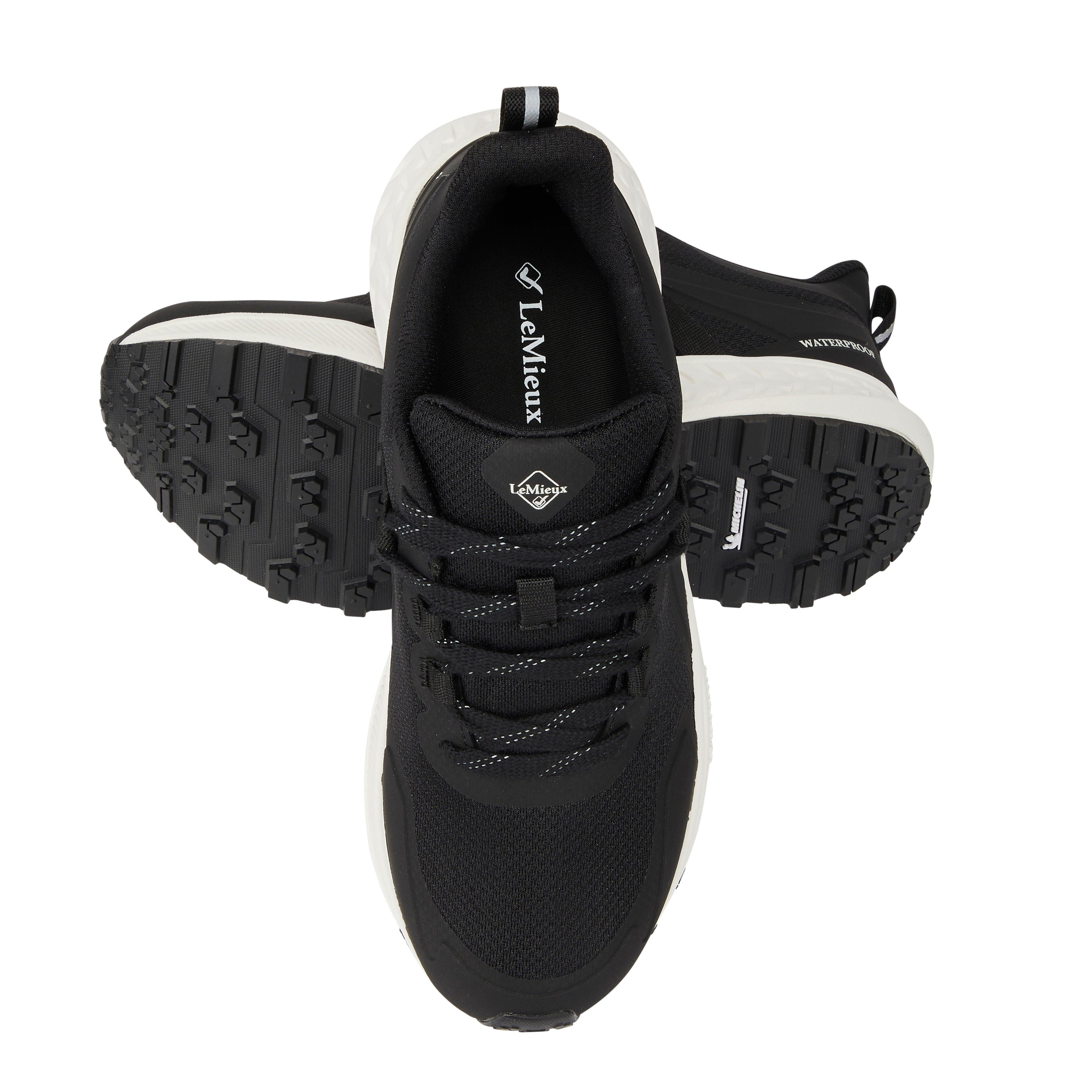 Womens Trax Waterproof Trainers Black