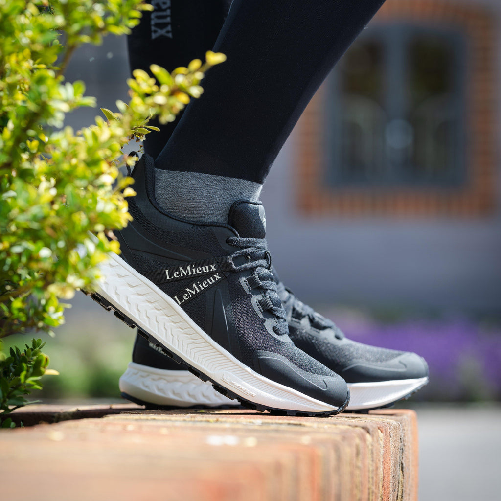 Womens Trax Waterproof Trainers Black