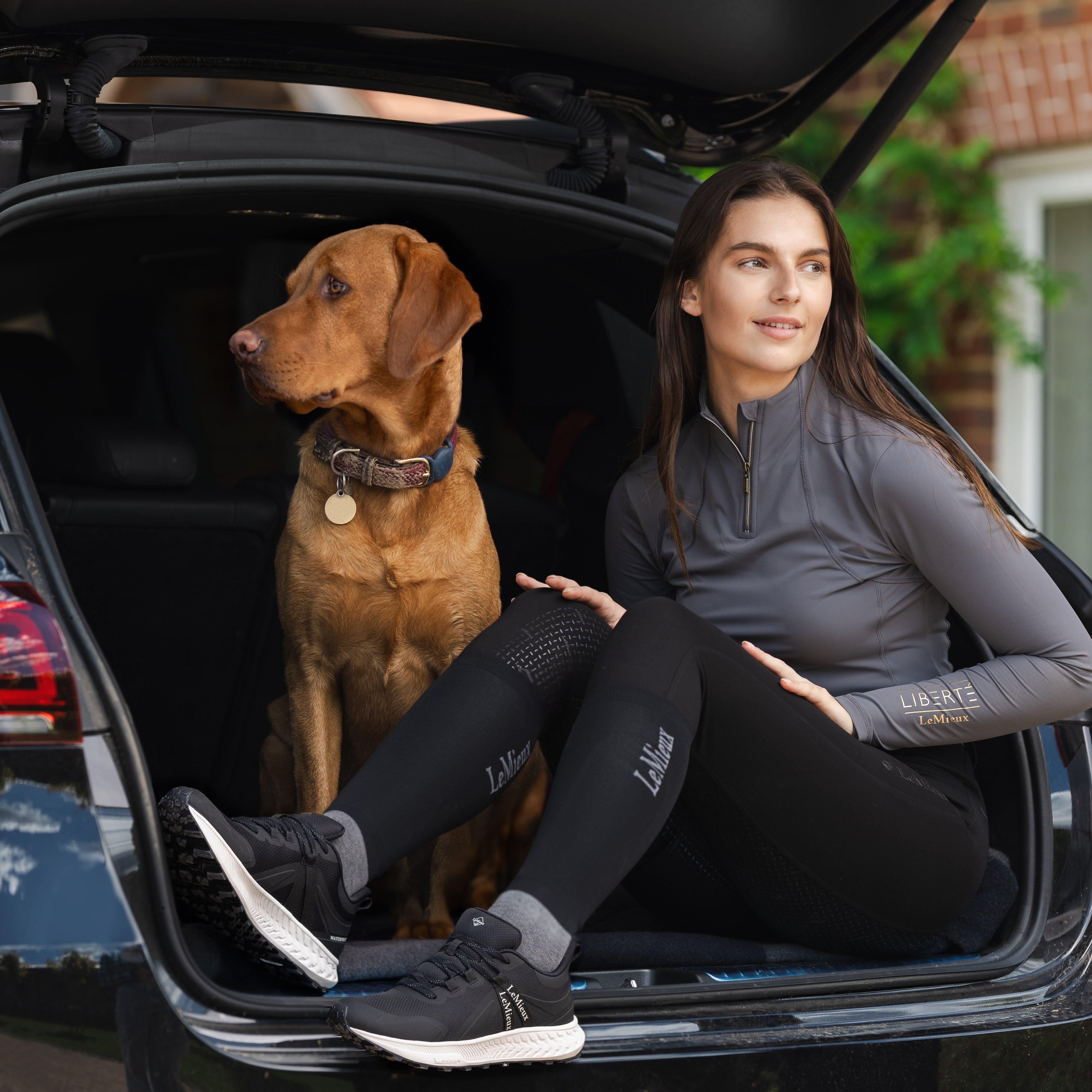 Womens Trax Waterproof Trainers Black