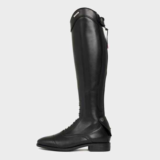 Womens Field Riding Boots Long Black