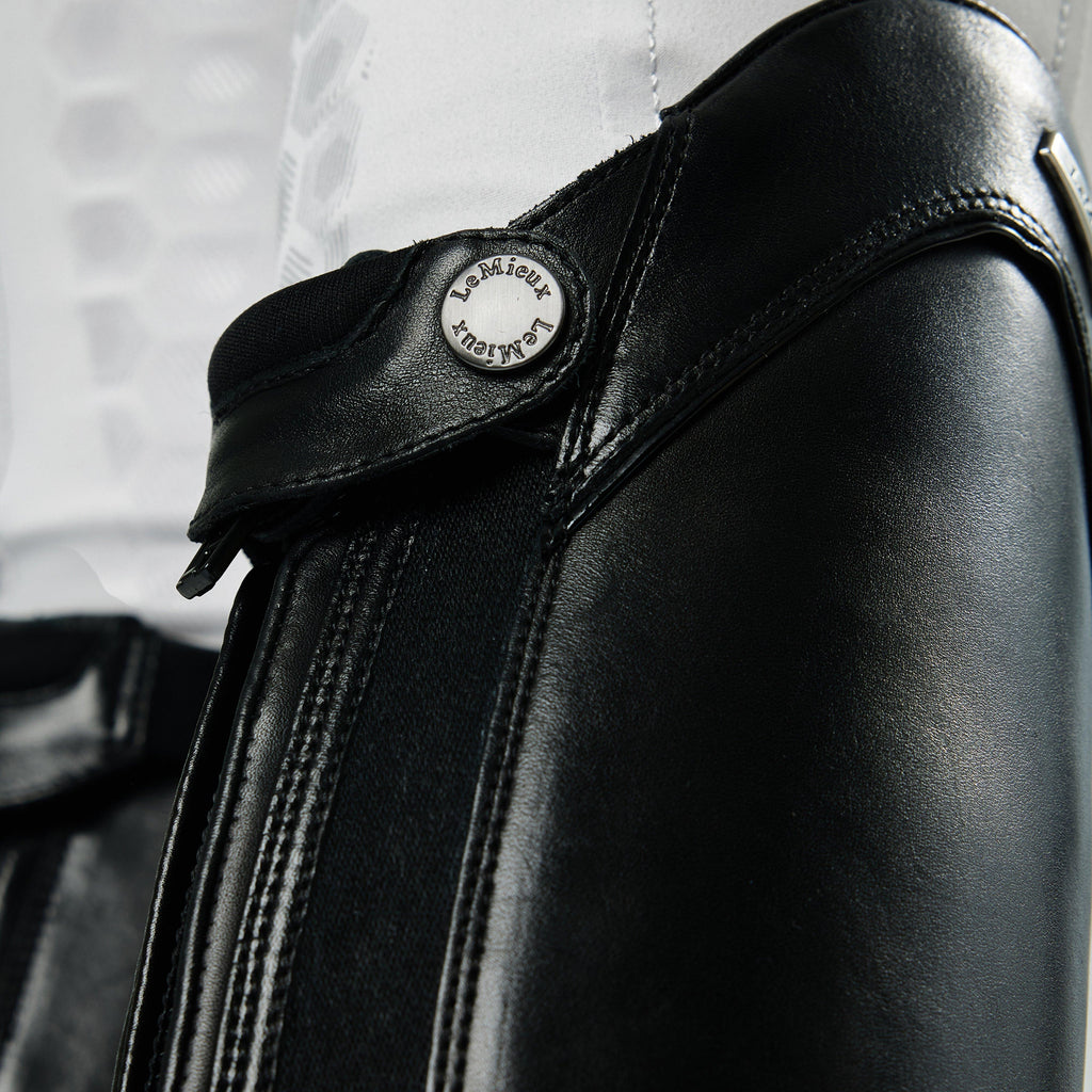 Womens Field Riding Boots Long Black