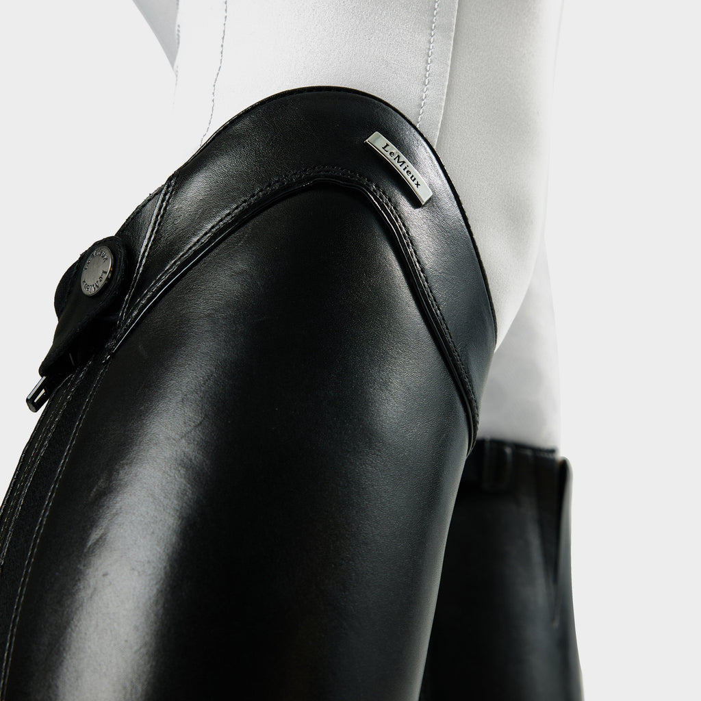 Womens Field Riding Boots Long Black