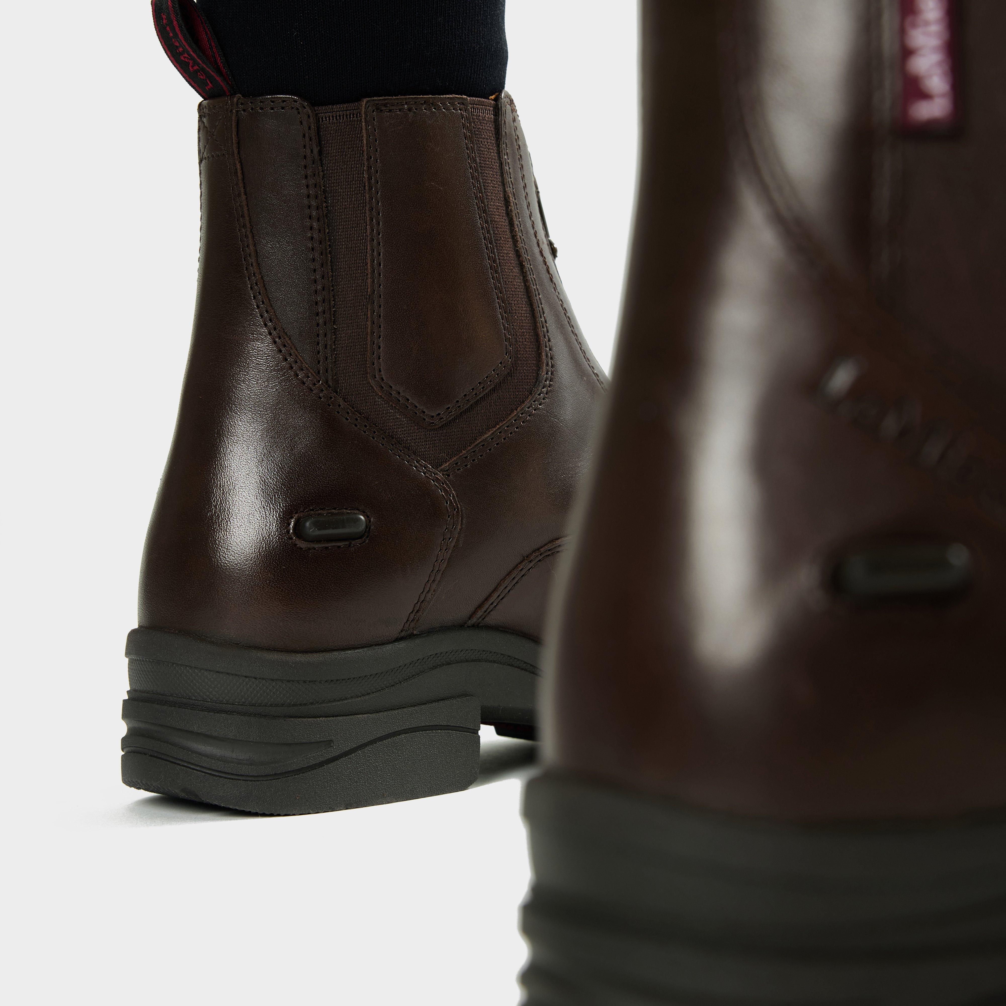 Womens Zip Paddock Boots Brown