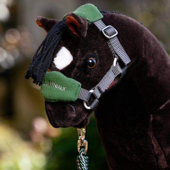 Toy Pony Vogue Headcollar & Leadrope Hunter Green