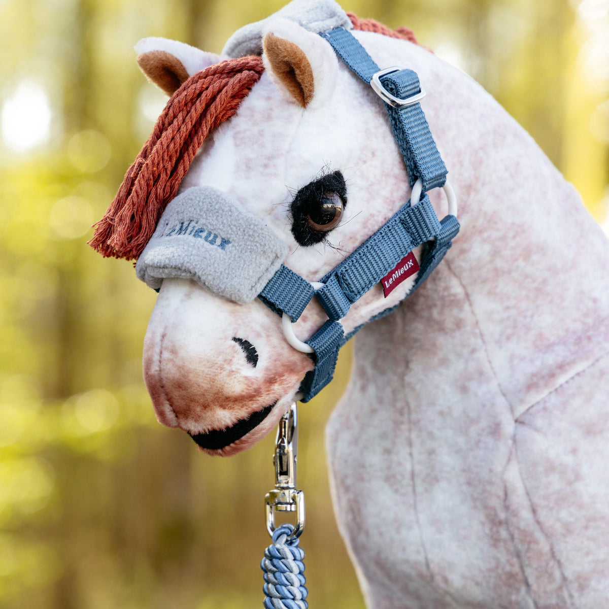 Toy Pony Vogue Headcollar & Leadrope Ice Blue