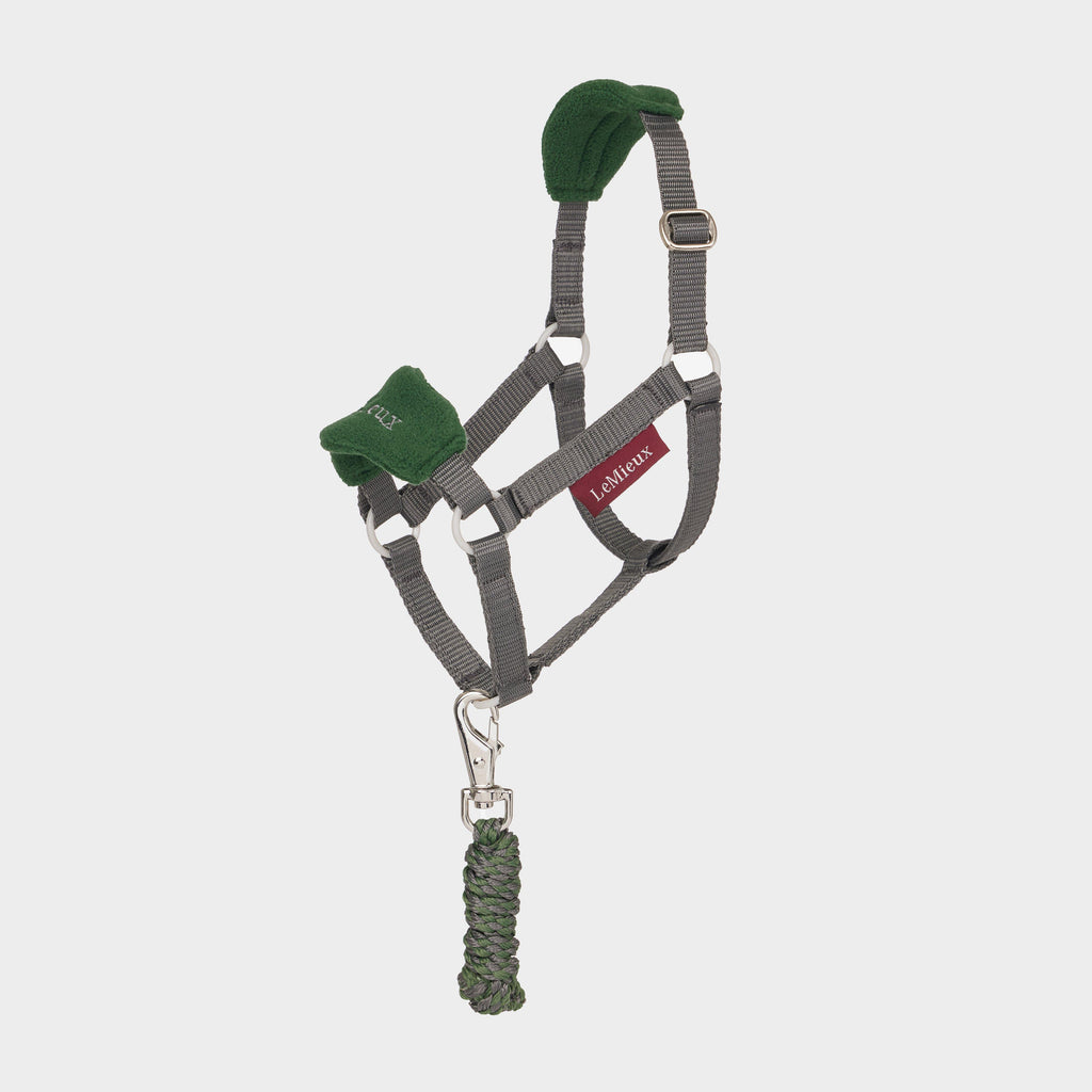 Hobby Horse Vogue Headcollar & Leadrope Hunter Green