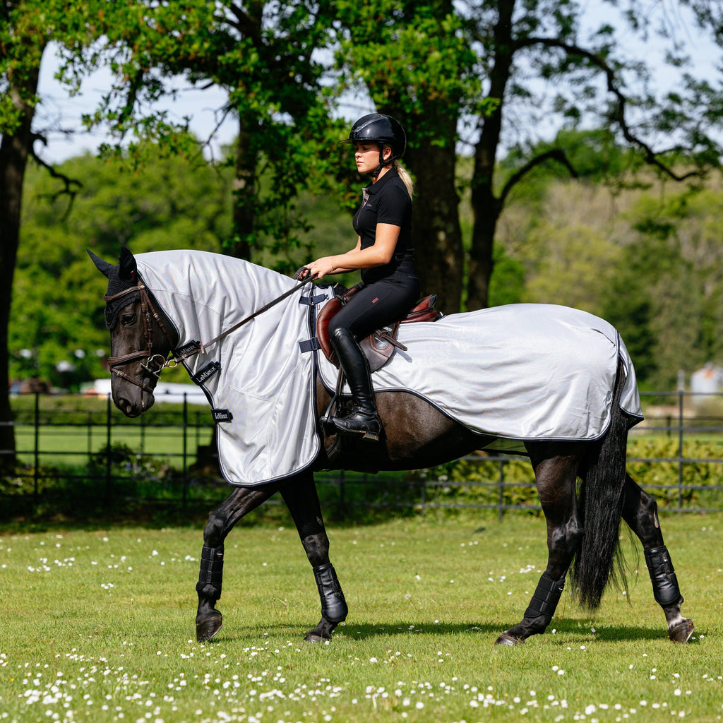 Ride On Fly Rug Grey