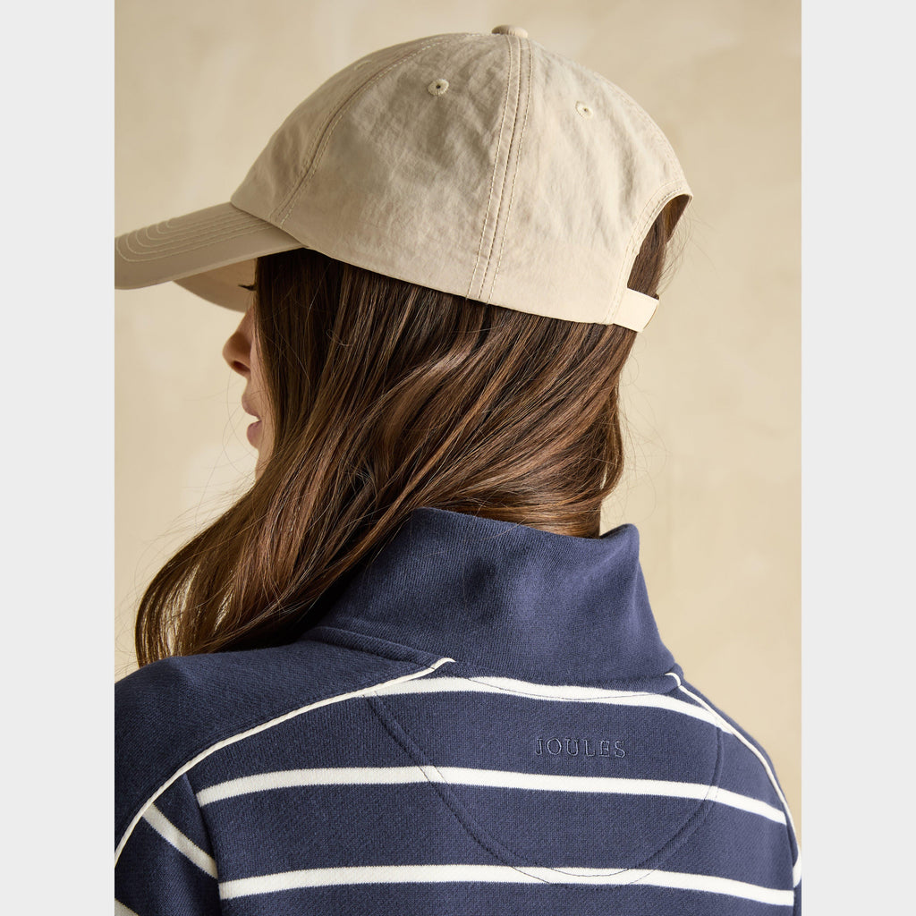 Womens Southwold Funnel Neck Sweatshirt Navy Stripe