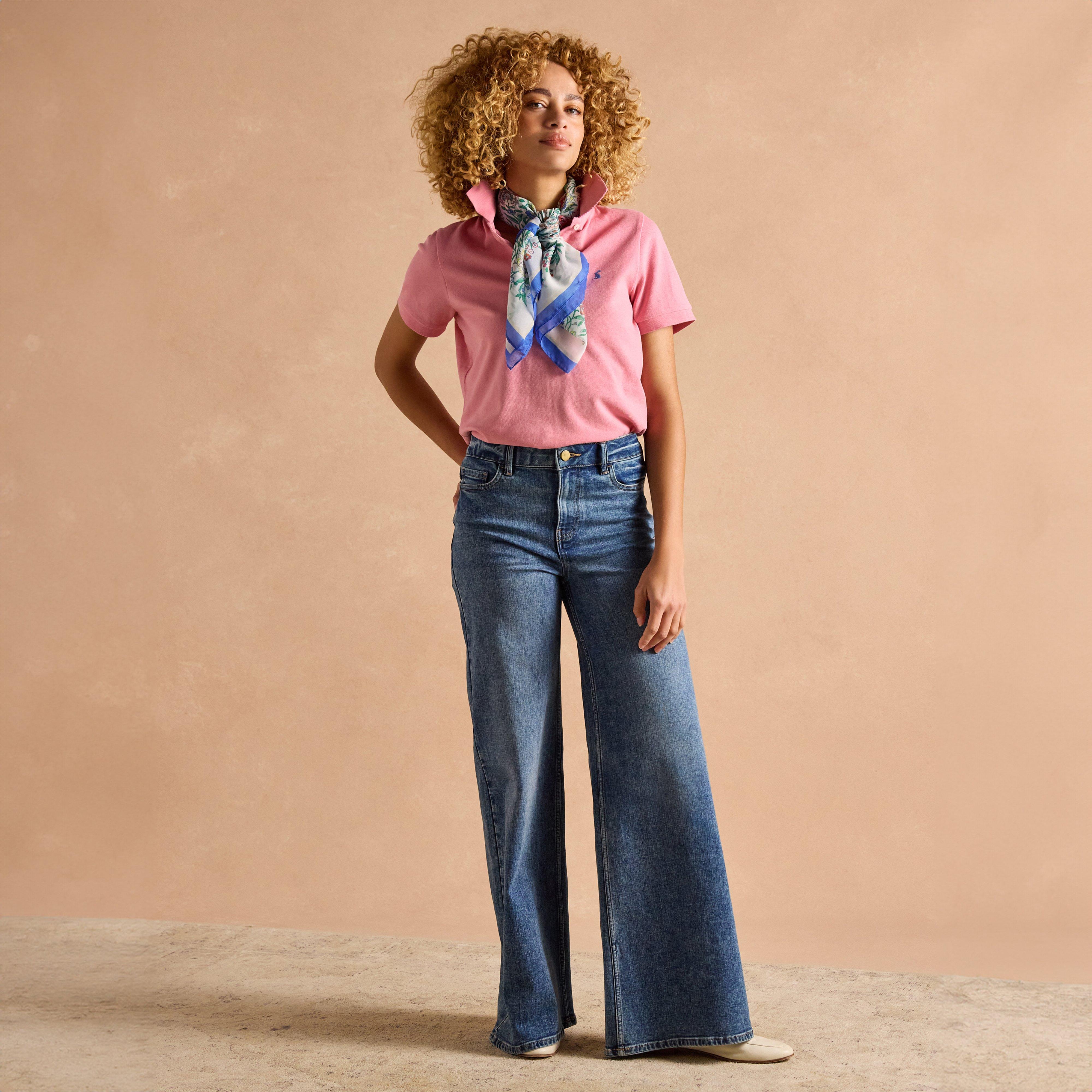 Womens Woody Polo Pink