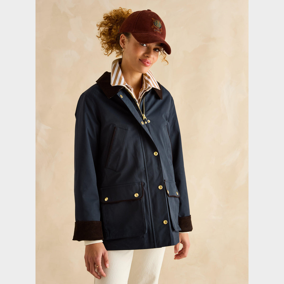 Womens Katherine Coat Navy