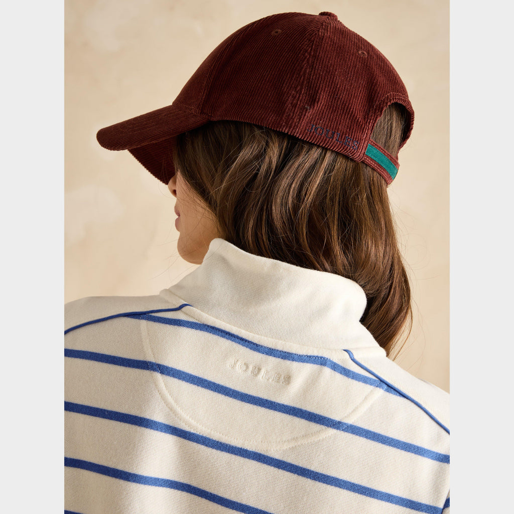 Womens Southwold Funnel Neck Sweatshirt Creme Blue