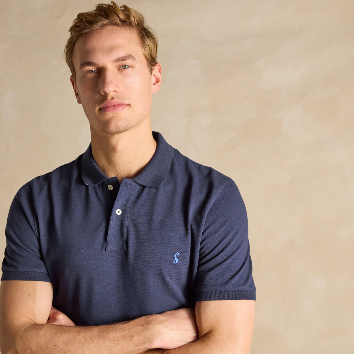 Mens Woody Polo Shirt Navy