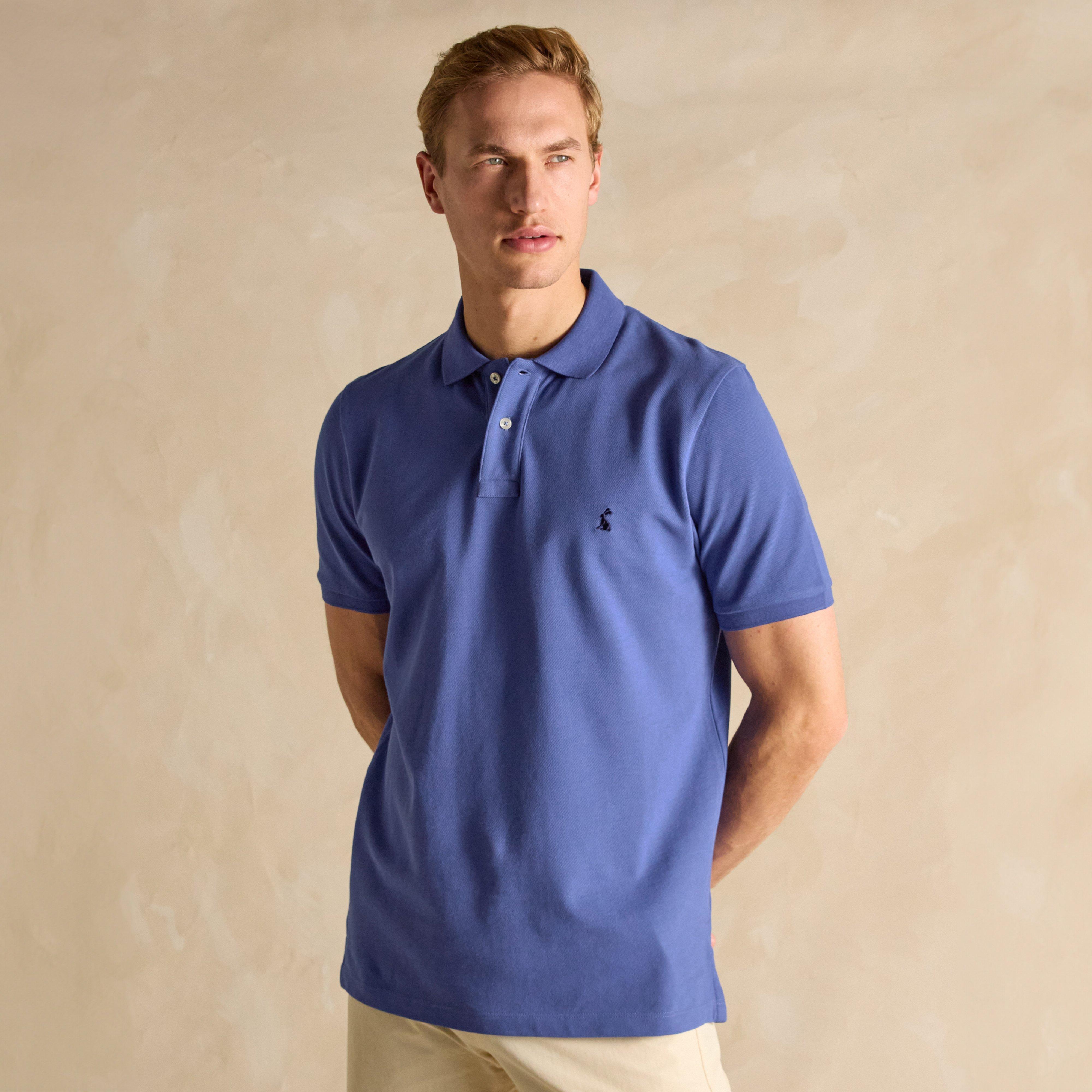 Mens Woody Polo Shirt Deep Blue