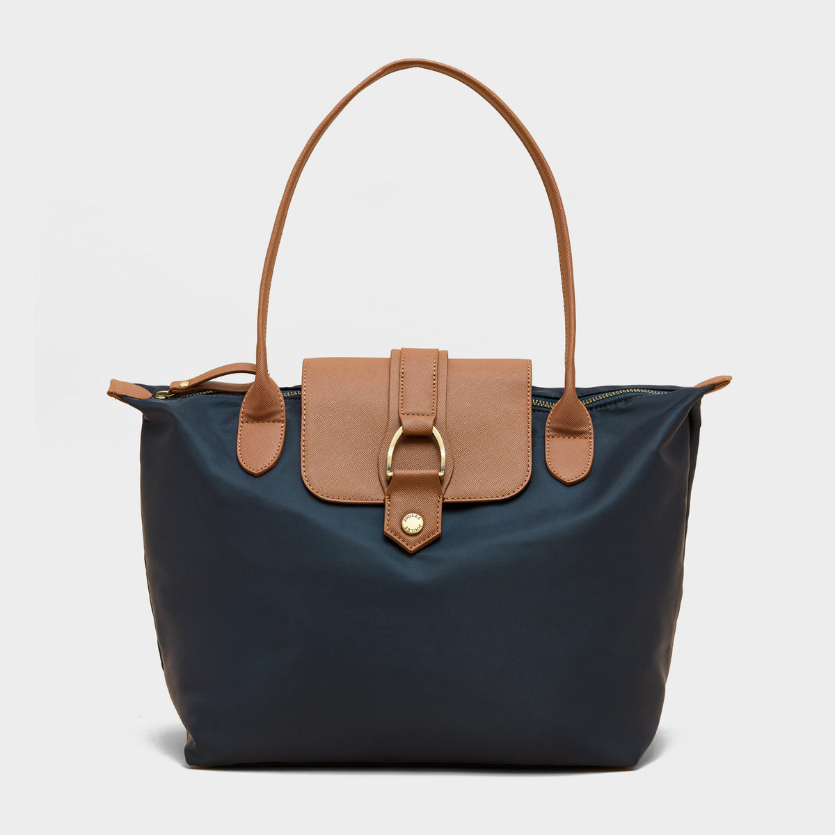 Edie Nylon Tote Navy