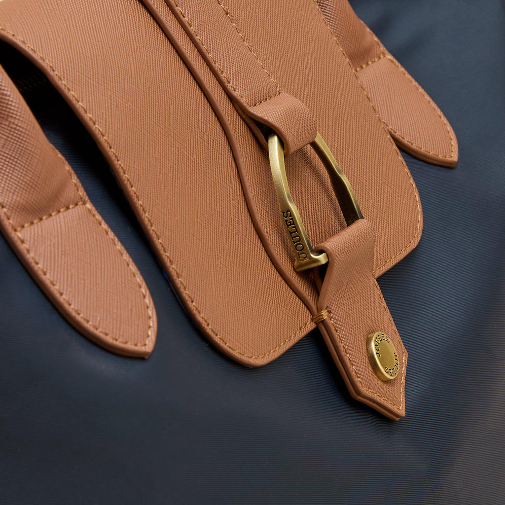 Edie Nylon Tote Navy