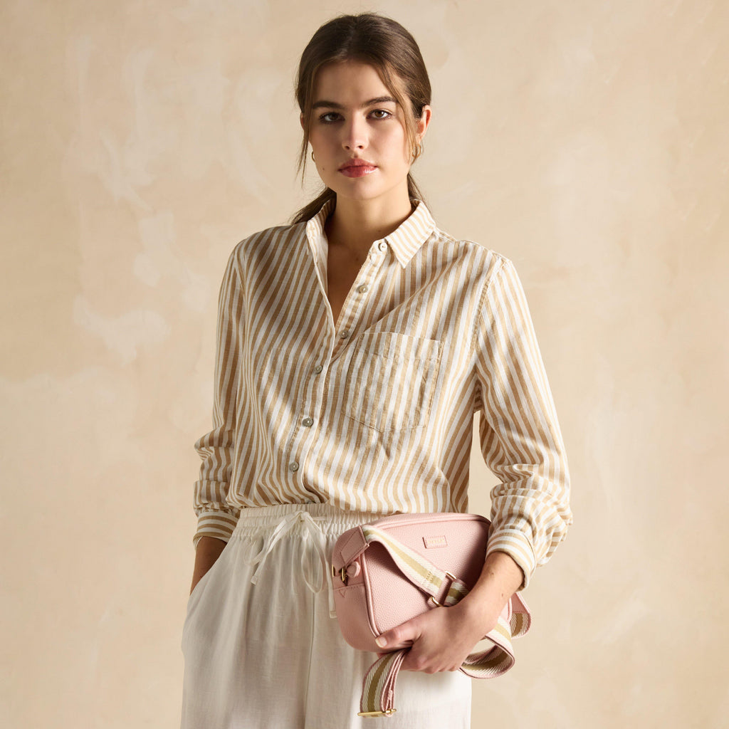 Trent Cross Body Bag Pale Pink