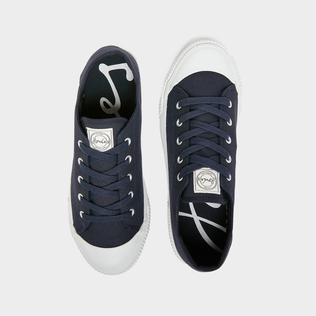 Womens Coast Canvas Pumps Navy