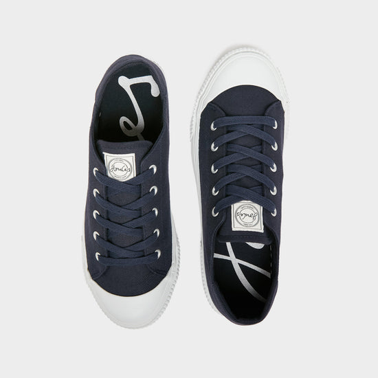 Womens Coast Canvas Pumps Navy