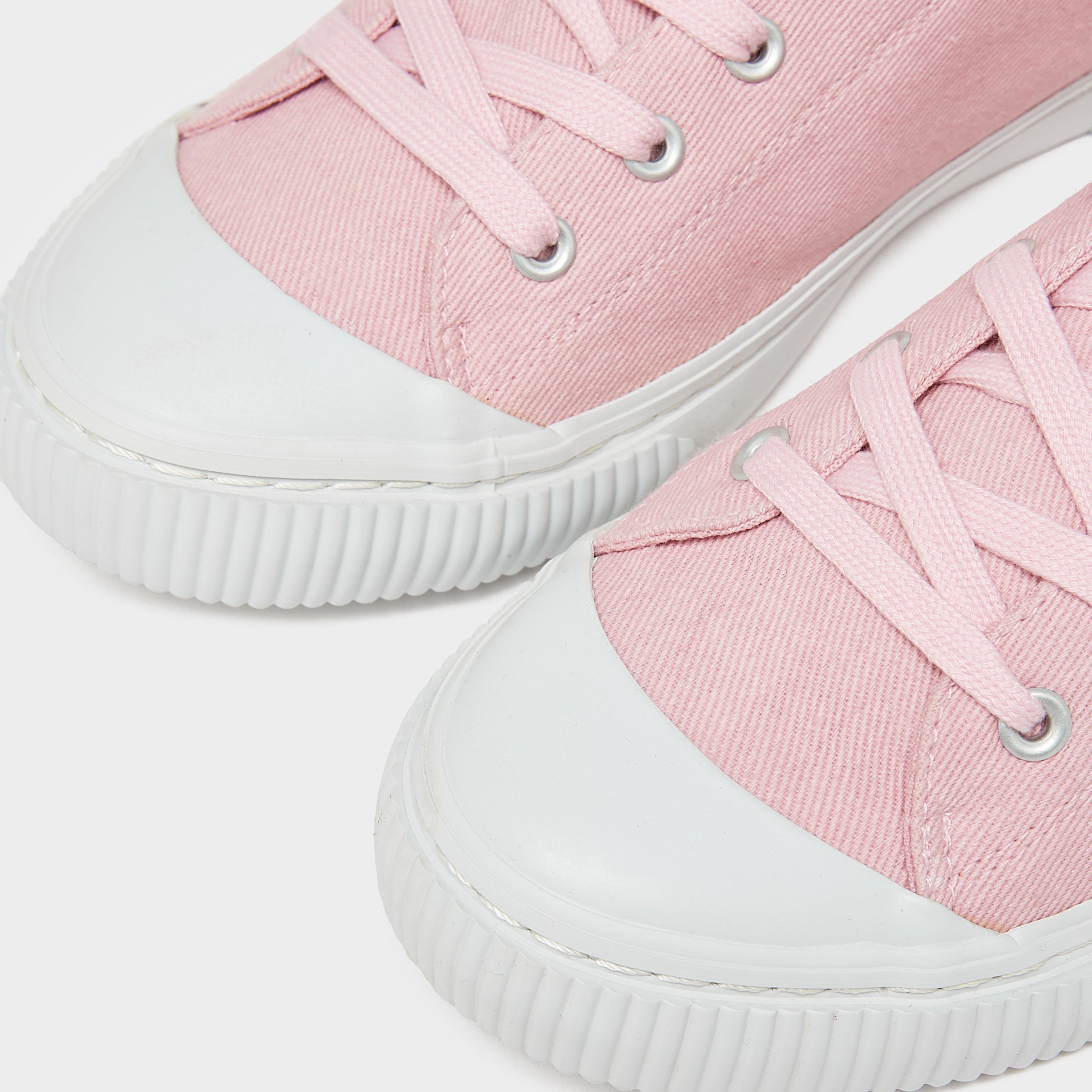 Womens Coast Canvas Pumps Pink