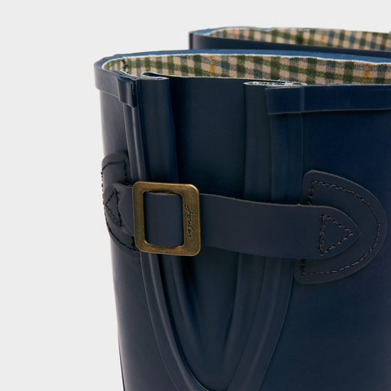 Womens Houghton Adjustable Tall Wellies Navy