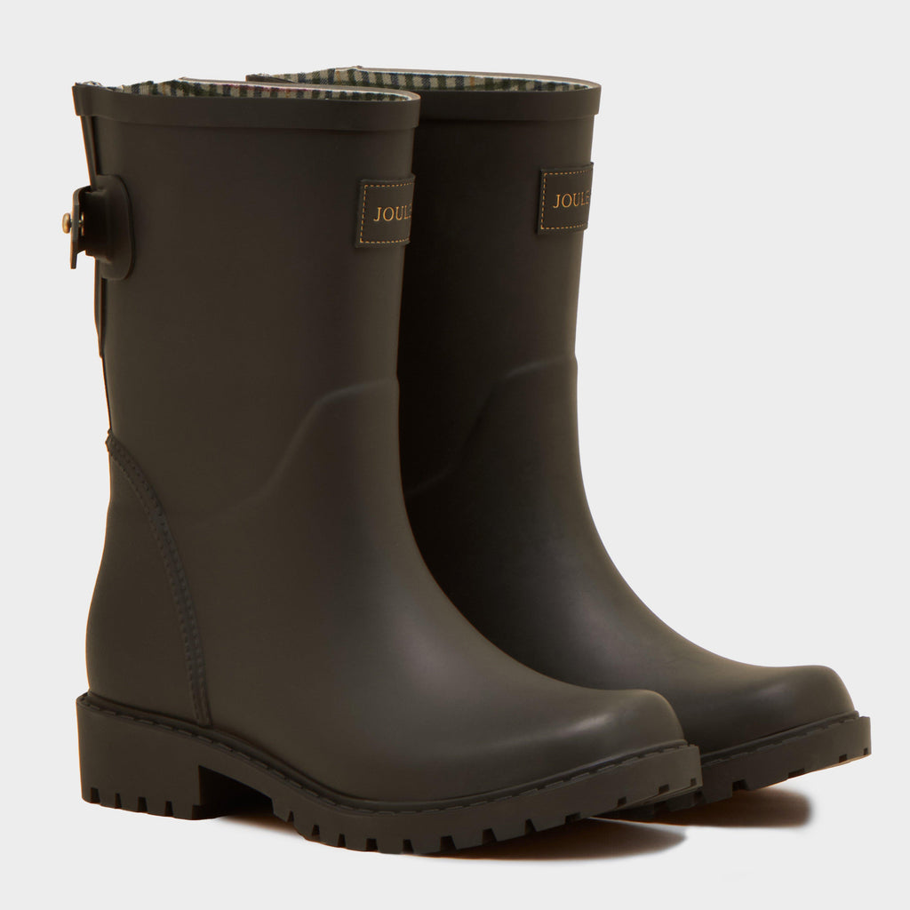 Womens Wistow Adjustable Mid Calf Wellies Chocolate