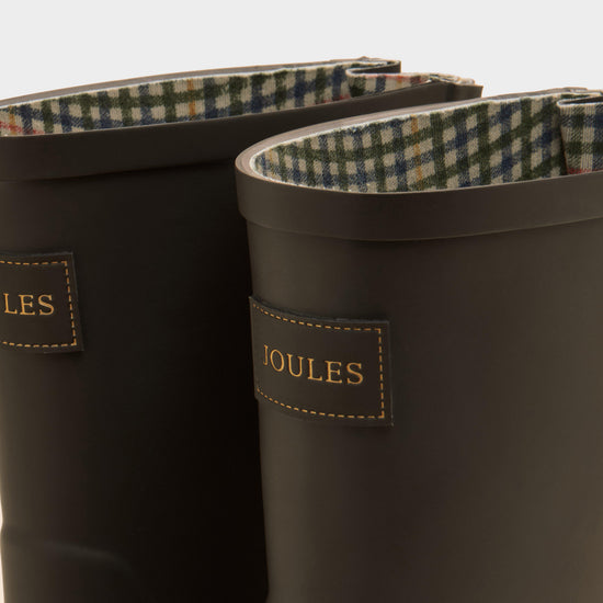 Womens Wistow Adjustable Mid Calf Wellies Chocolate