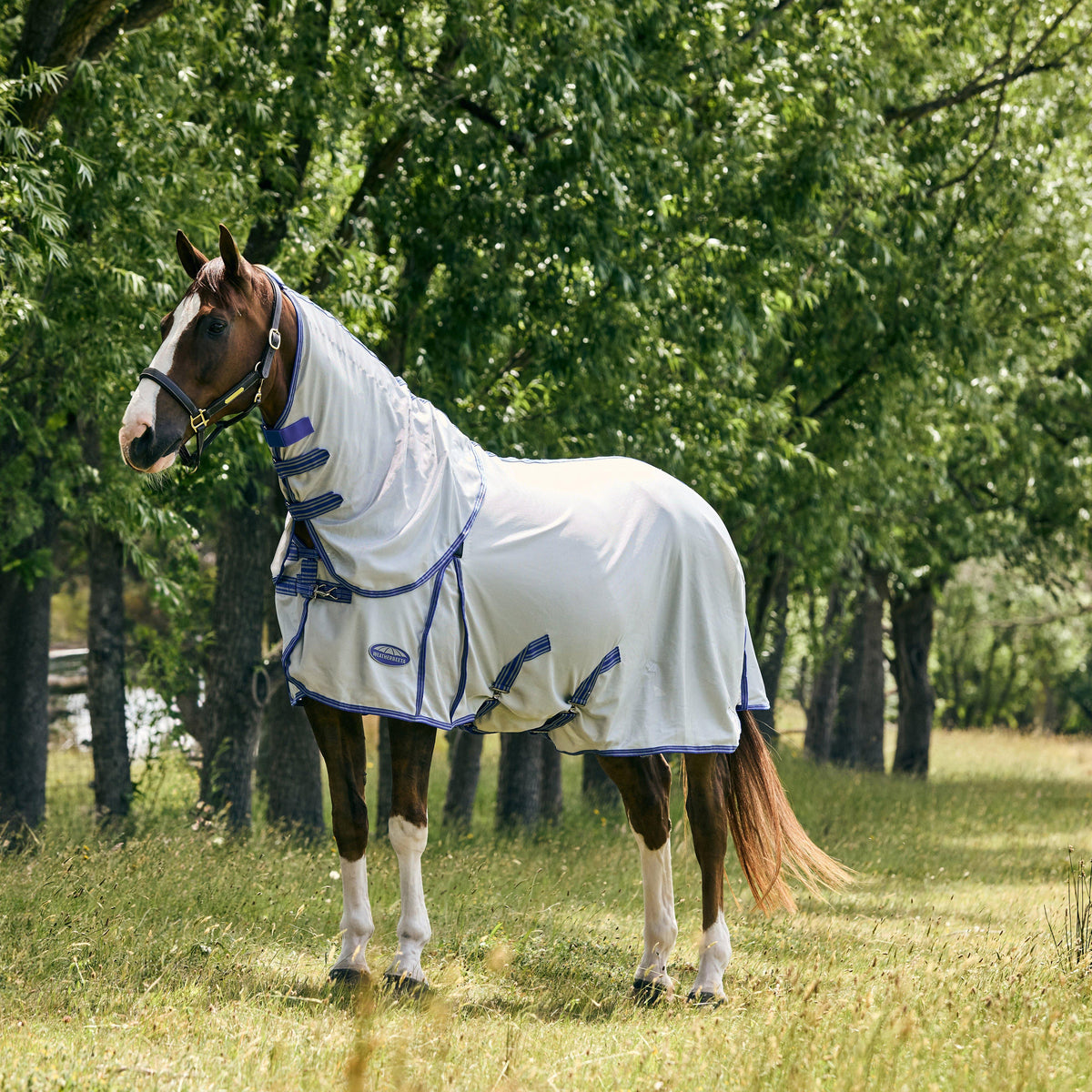 ComFiTec Airflow II Detach-A-Neck Rug Grey/Blue/Grey