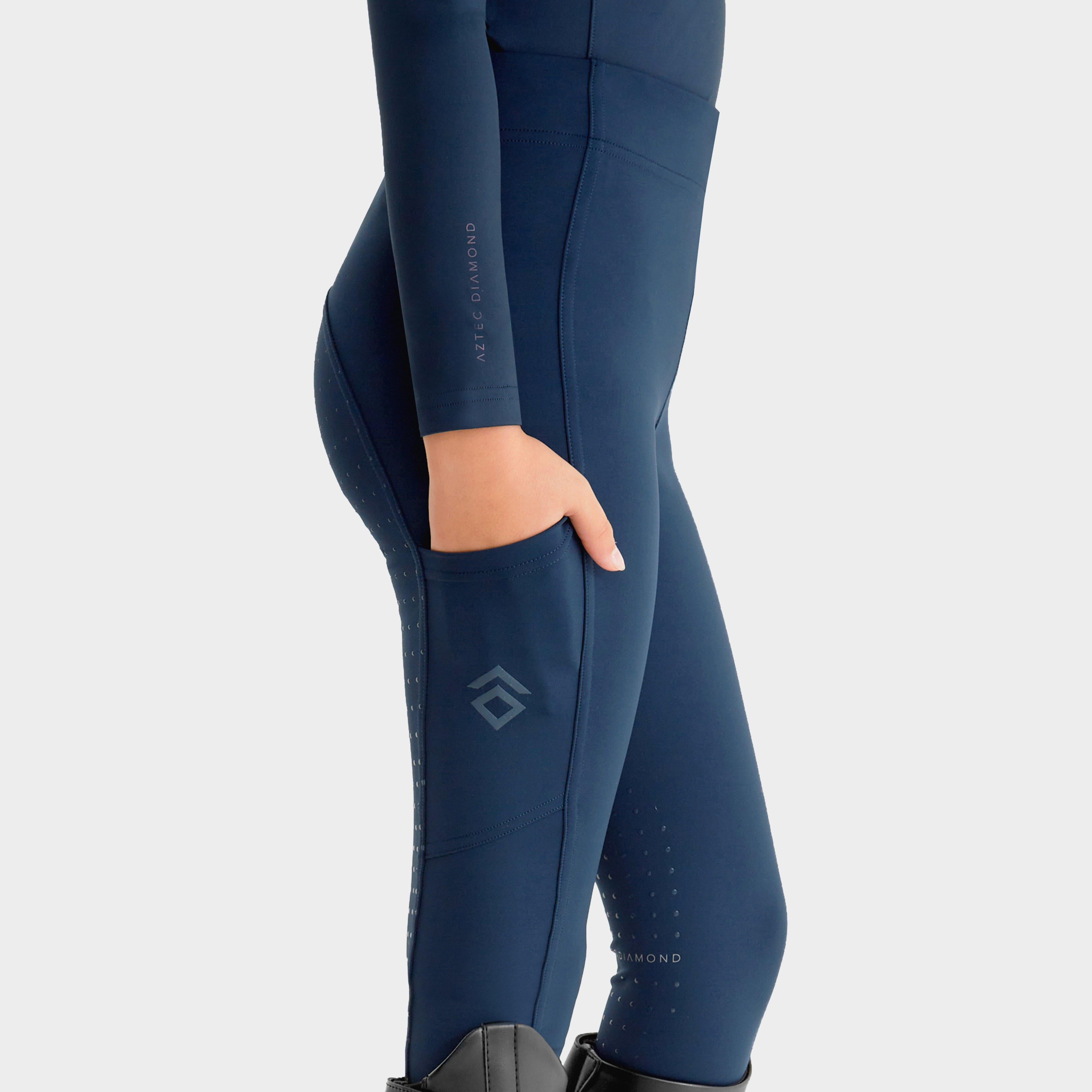 Young Rider Full Seat Leggings Navy