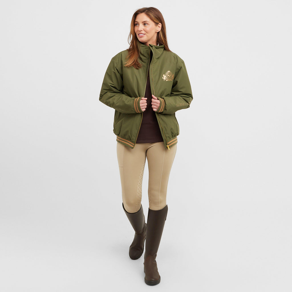 Womens Team Blouson Moss