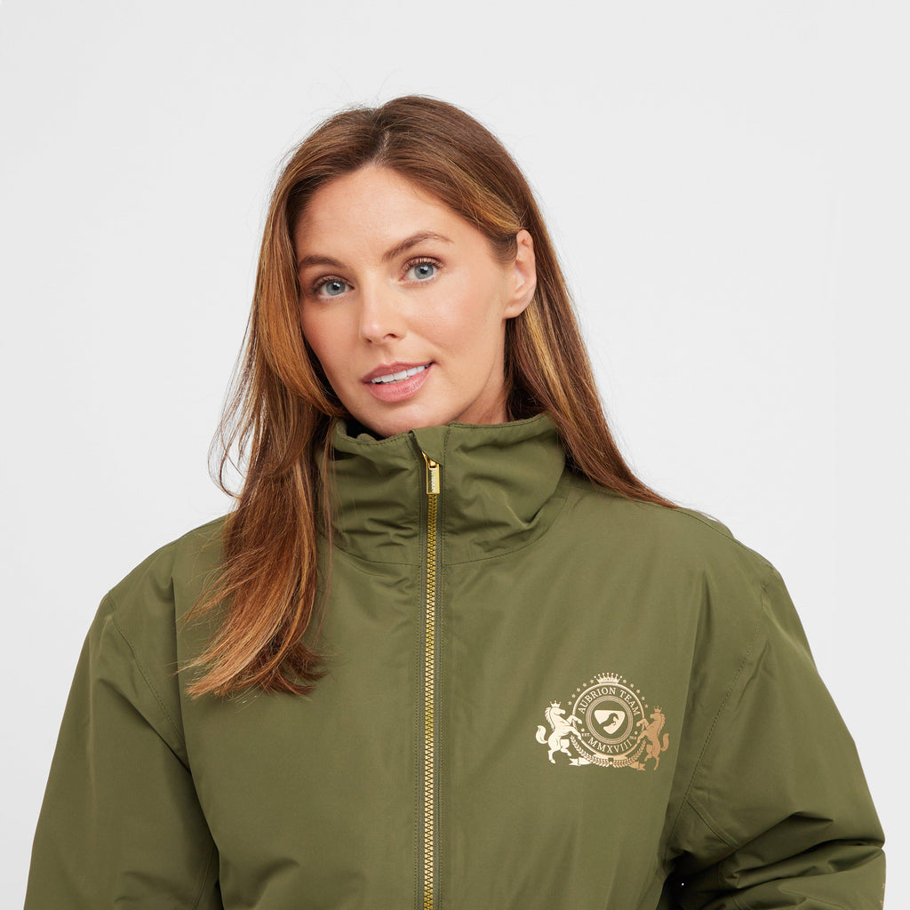 Womens Team Blouson Moss