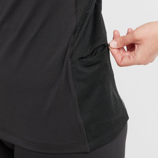 Womens React Sleeveless Base Layer Shadow